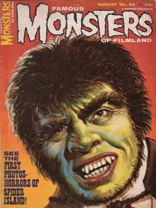FAMOUS MONSTERS OF FILMLAND #34