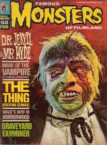 FAMOUS MONSTERS OF FILMLAND #62