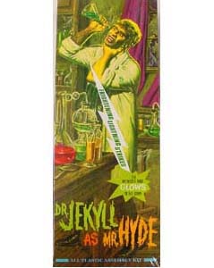 MOEBIUS MODELS DR.JEKYLL AS MR.HYDE プラモデル 限定版 組み立て式プラモデル