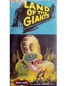 POLAR LIGHTS LAND OF THE GIANTS SNAKE SCENE シュリンク破れ特価