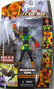 HASBRO MARVEL LEGENDS 3 VARIANT MARVEL GIRL