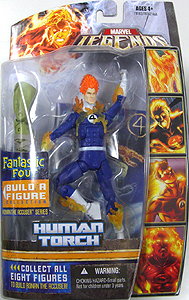 HASBRO MARVEL LEGENDS FANTASTIC FOUR SERIES HUMAN TORCH 台紙傷み特価