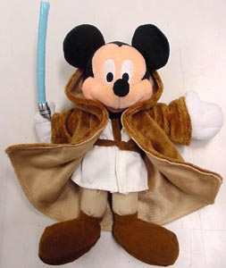 STAR WARS USA ディズニーテーマパーク限定 JEDI MICKEY ぬいぐるみ