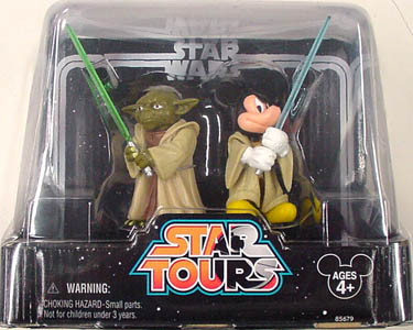 STAR WARS USAディズニーテーマパーク限定 YODA &amp; JEDI MICKEY ワケアリ特価