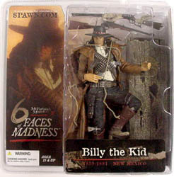 McFARLANE 6 FACES OF MADNESS BILLY THE KID