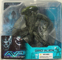 McFARLANE ALIEN VS PREDATOR SERIES 1 GRID ALIEN ブリスターヤケ特価