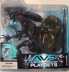 McFARLANE ALIEN VS PREDATOR SERIES 2 ALIEN QUEEN WITH BASE 血糊なし