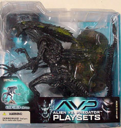 McFARLANE ALIEN VS PREDATOR SERIES 2 ALIEN QUEEN WITH BASE 血糊あり