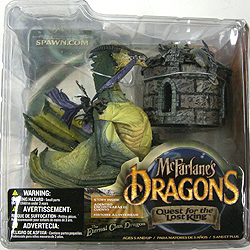 McFARLANE McFARLANE&#039;S DRAGONS SERIES 1 ETERNAL CLAN DRAGON 開封済み中古特価