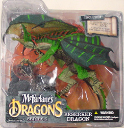 McFARLANE McFARLANE'S DRAGONS SERIES 5 BERSERKER DRAGON CLAN 5