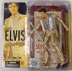 McFARLANE ELVIS PRESLEY 1956 THE YEAR IN GOLD