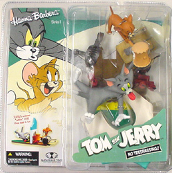 McFARLANE HANNA BARBERA SERIES 1 TOM AND JERRY NO TRESPASSING!