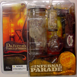 McFARLANE THE INFERNAL PARADE Dr.FETTER'S FAMILY OF FREAKS ブリスターヤケ、傷み特価