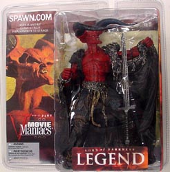 McFARLANE MOVIE MANIACS 5 LEGEND LORD OF DARKNESS ブリスター傷み特価