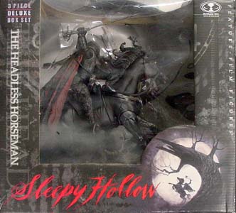 McFARLANE SLEEPY HOLLOW THE HEADLESS HORSEMAN DX BOX