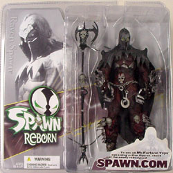 McFARLANE SPAWN REBORN RAVEN SPAWN パーツ折れ特価