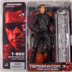 McFARLANE TERMINATOR 3 T-850 WITH COFFIN サングラスなし