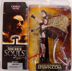 McFARLANE TORTURED SOULS SERIES 2 CAMILLE NOIRE ブリスター傷み特価