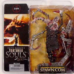 McFARLANE TORTURED SOULS SERIES 2 ZAIN ブリスターヤケ＆傷み特価