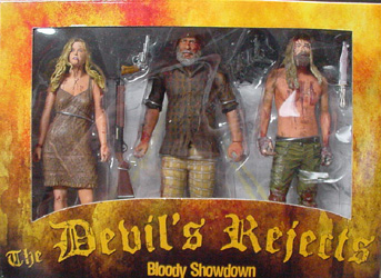 NECA THE DEVIL'S REJECTS BLOODY SHOWDOWN 3PACK