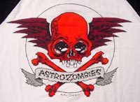 ASTRO ZOMBIES / SKULL WING RAGLAN /3/4 SLEEVE T-SHIRTS