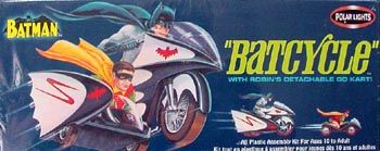 POLAR LIGHTS BATMAN BATCYCLE