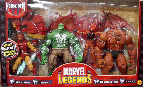 TOYBIZ MARVEL LEGENDS DX BOX HOUSE OF M パッケージ傷み＆開封済み未使用品特価