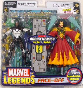 TOYBIZ MARVEL LEGENDS FACE-OFF シリーズ2 VARIANT IRON MAN VS. MANDARIN