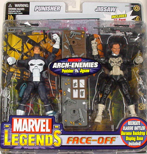 TOYBIZ MARVEL LEGENDS FACE-OFF シリーズ2 PUNISHER VS. JIGSAW