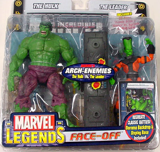 TOYBIZ MARVEL LEGENDS FACE-OFF シリーズ1 VARIANT THE HULK VS. THE LEADER