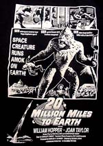 地球へ2千万マイル　20MILLION MILES TO EARTH 地球へ二千万マイル/20 MILLION MILES TO EARTH』（1957年未公開
