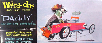 ASTRO ZOMBIES | HAWK WEIRD-OHS FRANCIS THE FOUL 組み立て式プラモデル