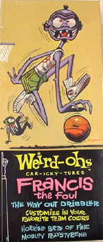 Hawk Weird-ohs Francis the foul プラモデル ASTRO ZOMBIES | HAWK WEIRD-OHS FRANCIS THE FOUL 組み立て式プラモデル