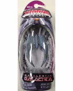 HASBRO BATTLESTAR GALACTICA TITANIUM SCAR CYLON RAIDER