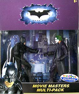 MATTEL BATMAN THE DARK KNIGHT 6インチ USAトイザラス限定 MOVIE MASTERS MULTI-PACK BATMAN & JOKER 2PACK