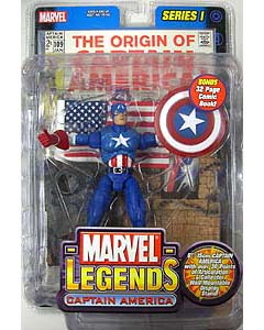 TOYBIZ MARVEL LEGENDS 1 CAPTAIN AMERICA ブリスター傷み特価