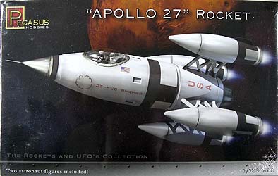 PEGASUS HOBBIES APOLLO 27 ROCKET 組み立て式 プラモデル