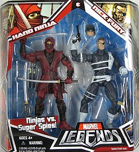 HASBRO MARVEL LEGENDS 2PACK HAND NINJA & NICK FURY