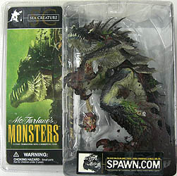 McFARLANE McFARLANE&#039;S MONSTERS SEA CREATURE （パッケージ血糊付き）