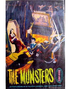 POLAR LIGHTS THE MUNSTERS LIVING ROOM パッケージ傷み特価