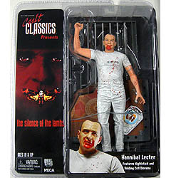 NECA CULT CLASSICS THE SILENCE OF THE LAMBS HANNIBAL LECTER WHITE OUTFIT Ver.