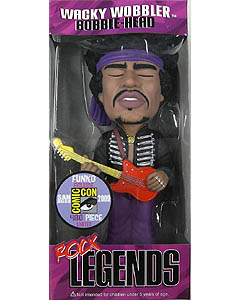 2009年サンディエゴ コミコン限定 FUNKO WACKY WOBBLER ROCK LEGENDS JIMI HENDRIX PURPLE HAZE BOBBLE HEAD