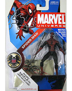 HASBRO MARVEL UNIVERSE SERIES 1 #032 SPIDER MAN [DARK BLUE & RED]