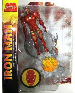 DIAMOND SELECT MARVEL SELECT IRON MAN パッケージ傷み特価