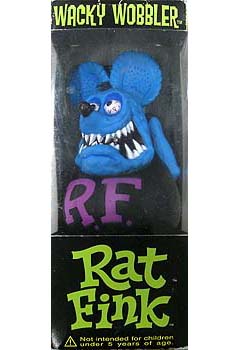 FUNKO WACKY WOBBLER RAT FINK BLUE FINK