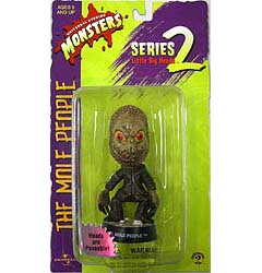 台紙傷み&ブリスターヤケ特価 SIDESHOW LITTLE BIG HEADS THE MOLE PEOPLE MOLE PEOPLE