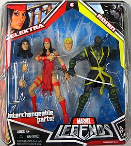 HASBRO MARVEL LEGENDS 2PACK ELEKTRA & RONIN