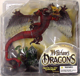 McFARLANE McFARLANE'S DRAGONS SERIES 2 FIRE CLAN DRAGON