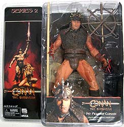 NECA CONAN THE BARBARIAN シリーズ 2 BATTLE HELMET PIT FIGHTER CONAN