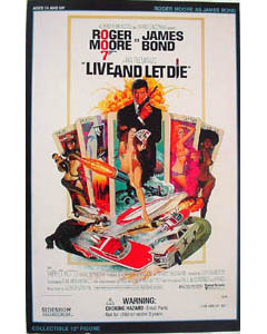 SIDESHOW 12インチ 007 LIVE AND LET DIE 死ぬのは奴らだ BOND : ROGER MOORE